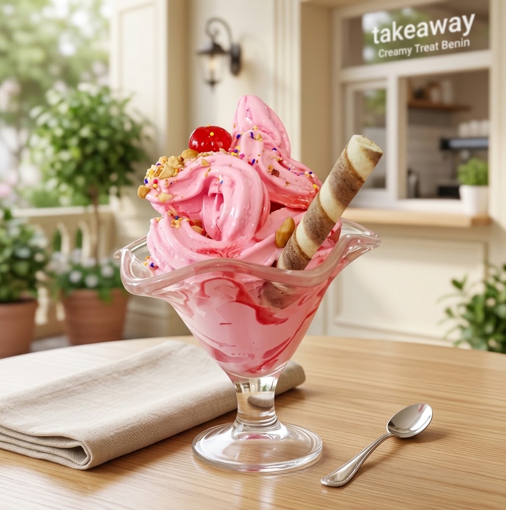 Assorted ice cream cups